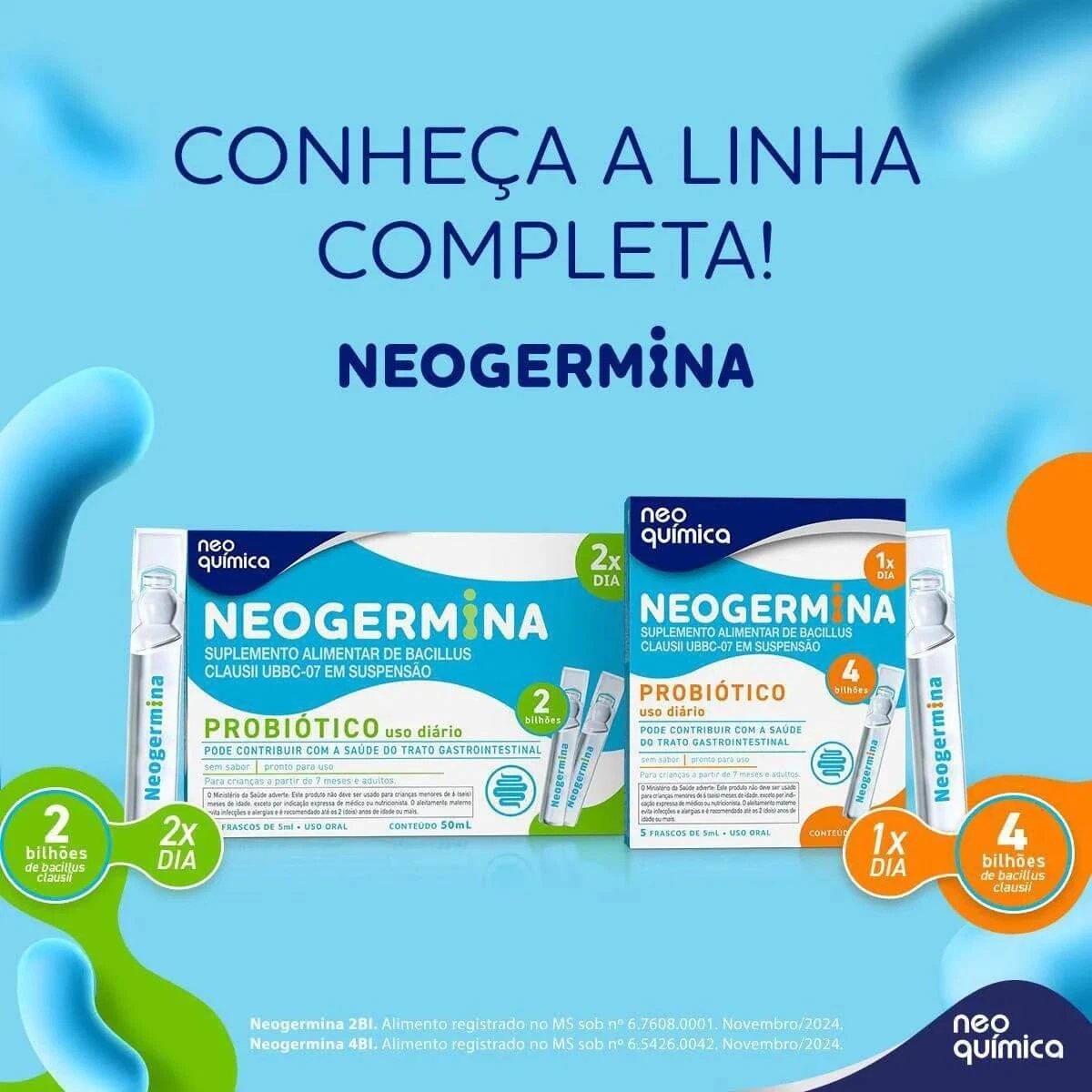 NEOGERMINA 10FLAC 5ML -  NEO QUIMICA — imagem 4 | Farmácia Resyla