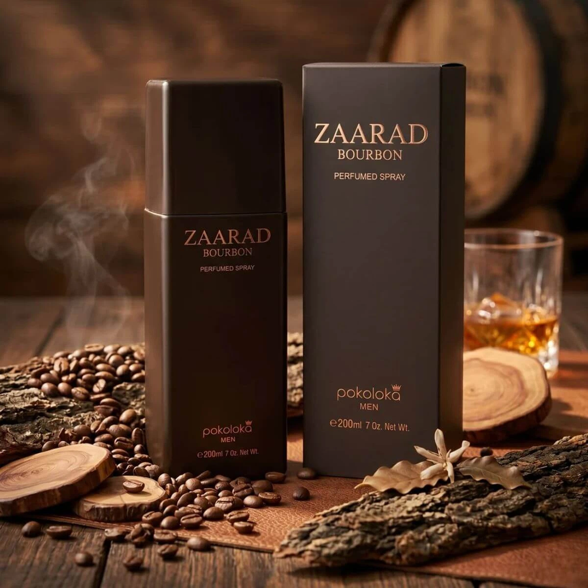 PERFUME SPRAY POKOLOKA ZAARAD BOURBON 200ML — imagem 4 | Farmácia Resyla