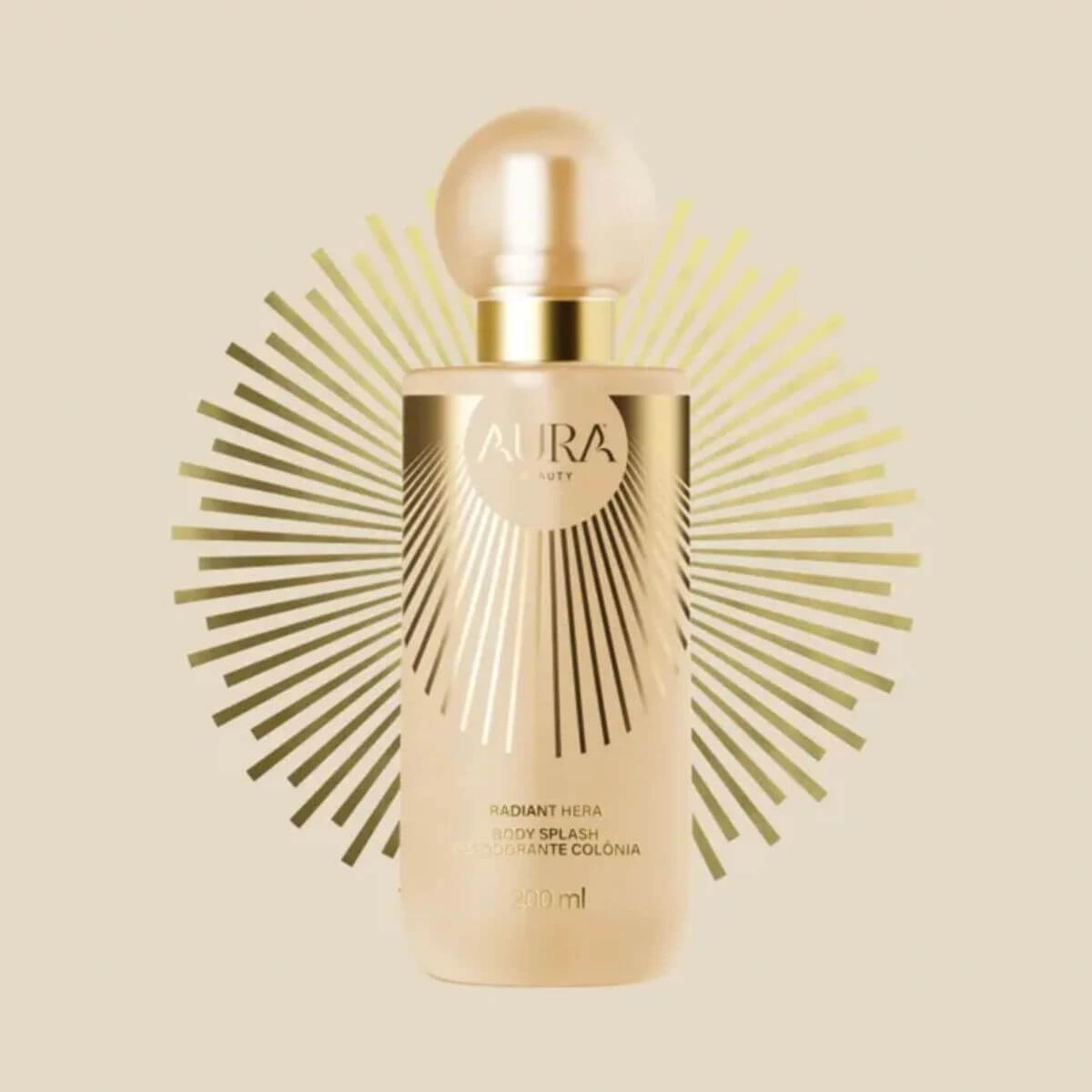 BODY SPLASH AURA RADIANT HERA 200ML — imagem 3 | Farmácia Resyla