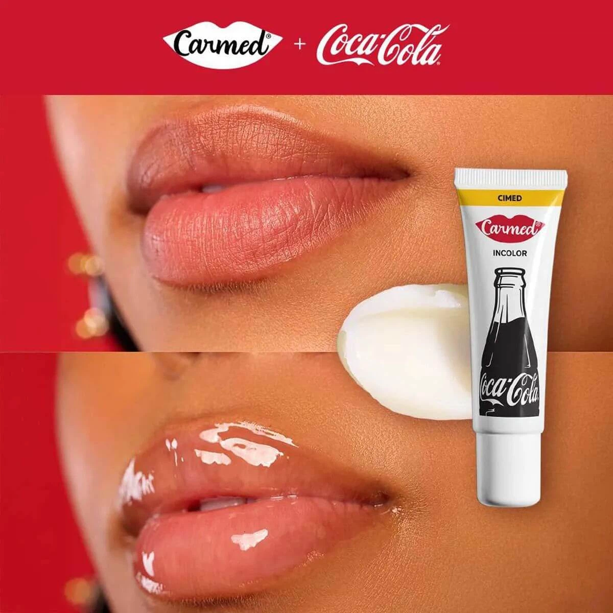 HIDRATANTE LABIAL CARMED COCA-COLA INCOLOR 10G — imagem 3 | Farmácia Resyla