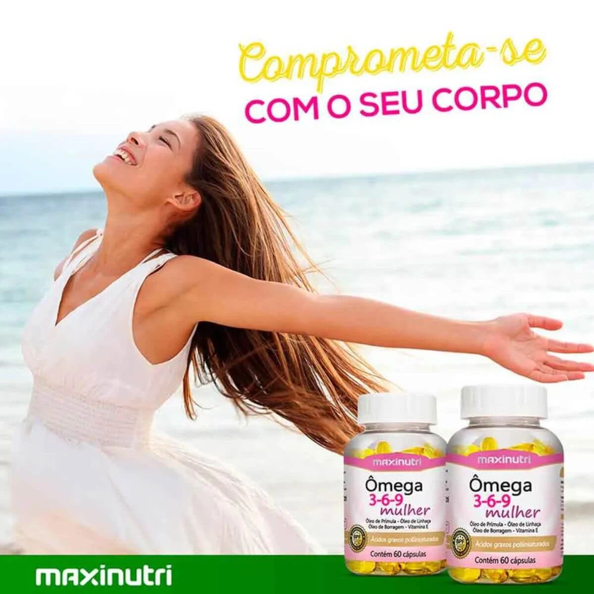 OMEGA 3 6 9 MULHER 60CAPS - MAXINUTRI — imagem 3 | Farmácia Resyla