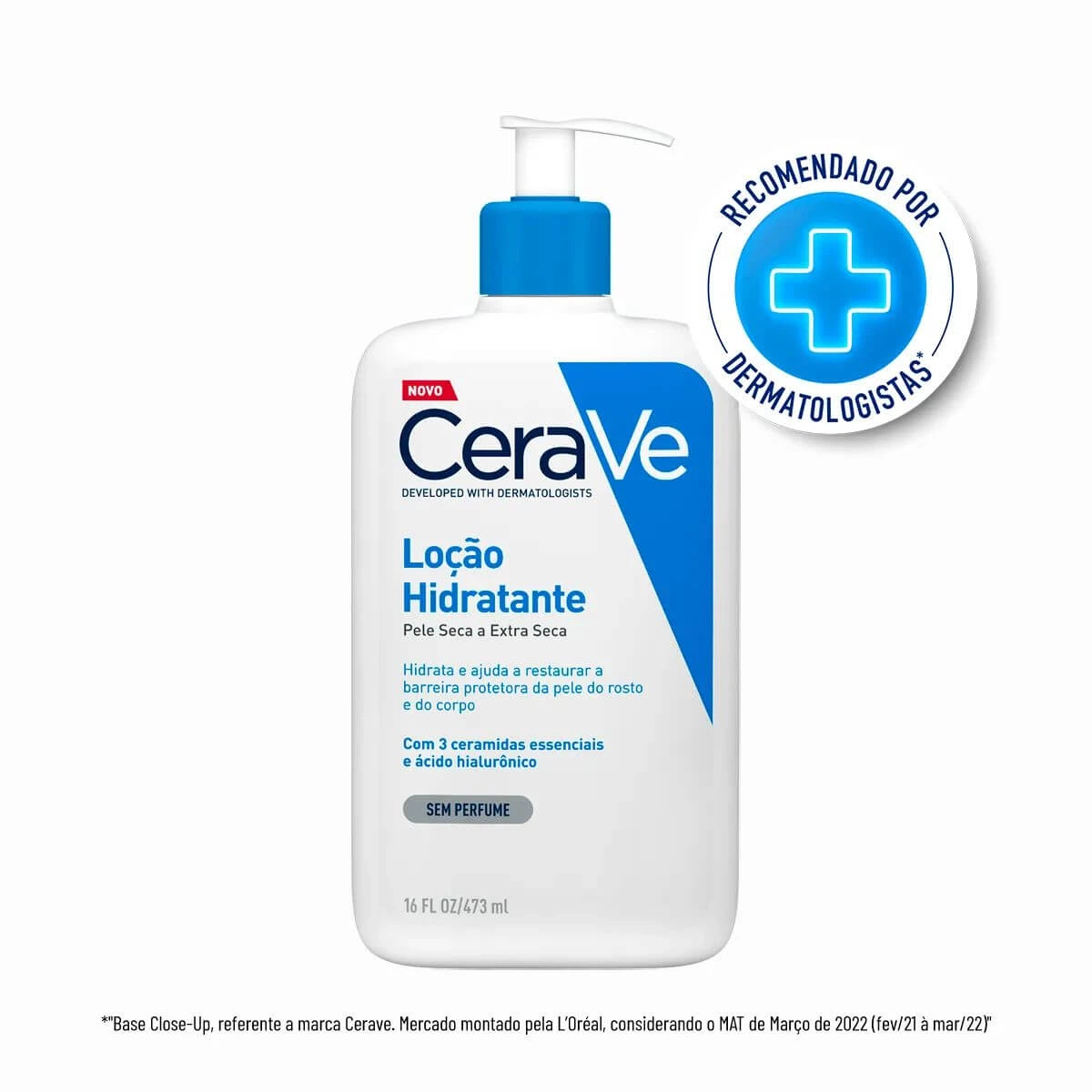 LOÇÃO HIDRATANTE CERAVE S/ PERFUME 473ML — imagem 2 | Farmácia Resyla