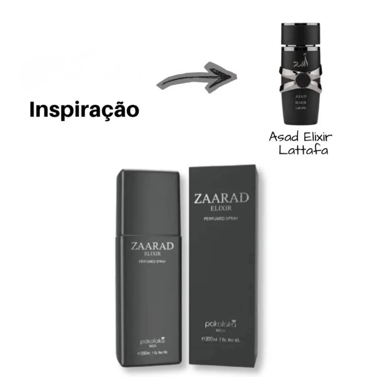 PERFUME SPRAY POKOLOKA ZAARAD ELIXIR 200ML — imagem 2 | Farmácia Resyla