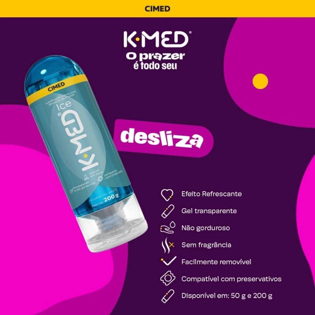 K-MED ICE 200G - CIMED — imagem 2 | Farmácia Resyla