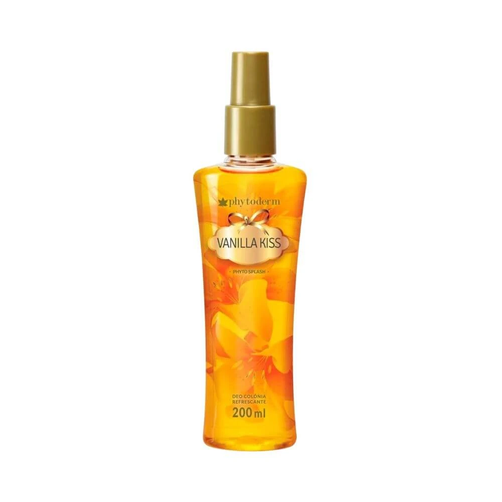 BODY SPLASH PHYTODERM VANILLA KISS 200ML — Phytoderm | Farmácia Resyla