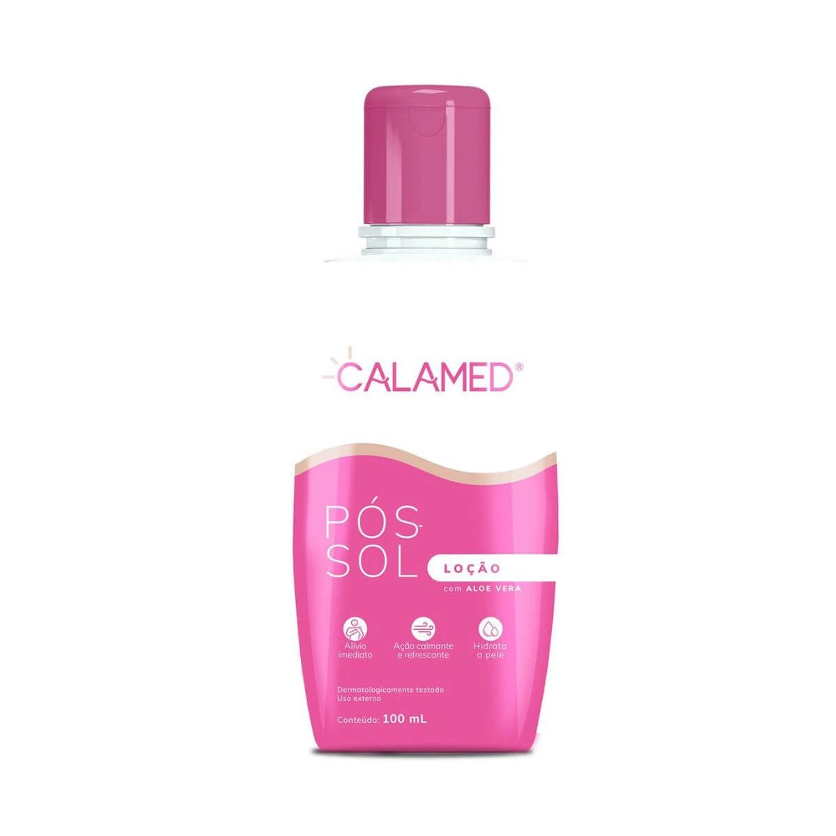 CALAMED PÓS-SOL LOCÃO ALOE VERA 100ML - CIMED — Cimed | Farmácia Resyla