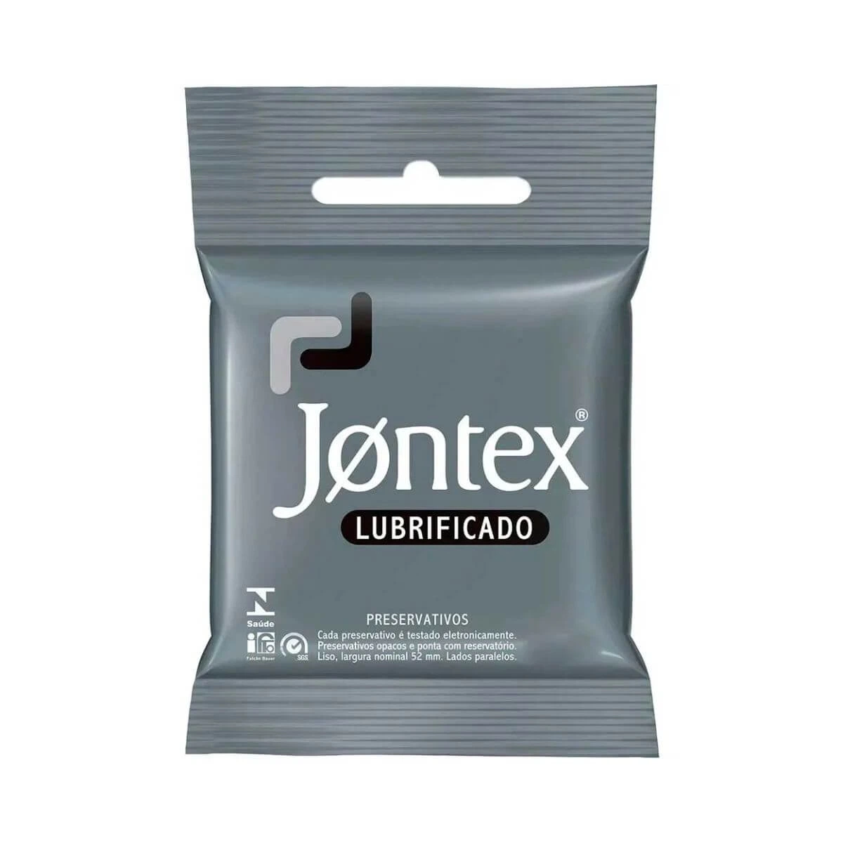 PRESERVATIVO JONTEX LUBRIFICADO 3UN — Jontex | Farmácia Resyla