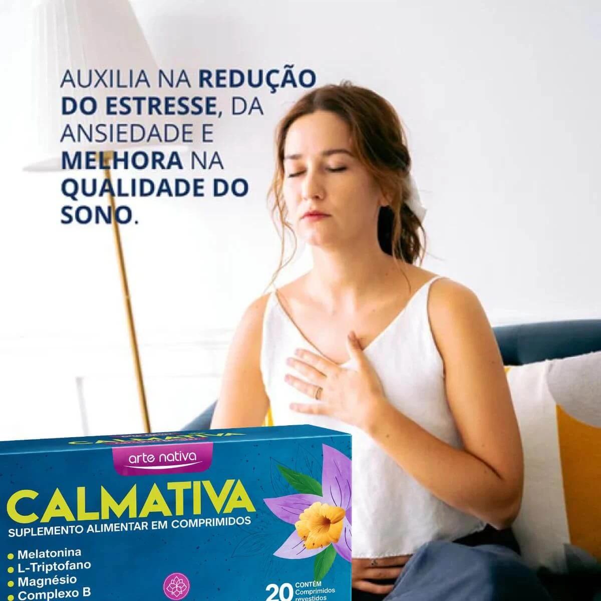 CALMATIVA 20CP - ARTE NATIVA — imagem 3 | Farmácia Resyla