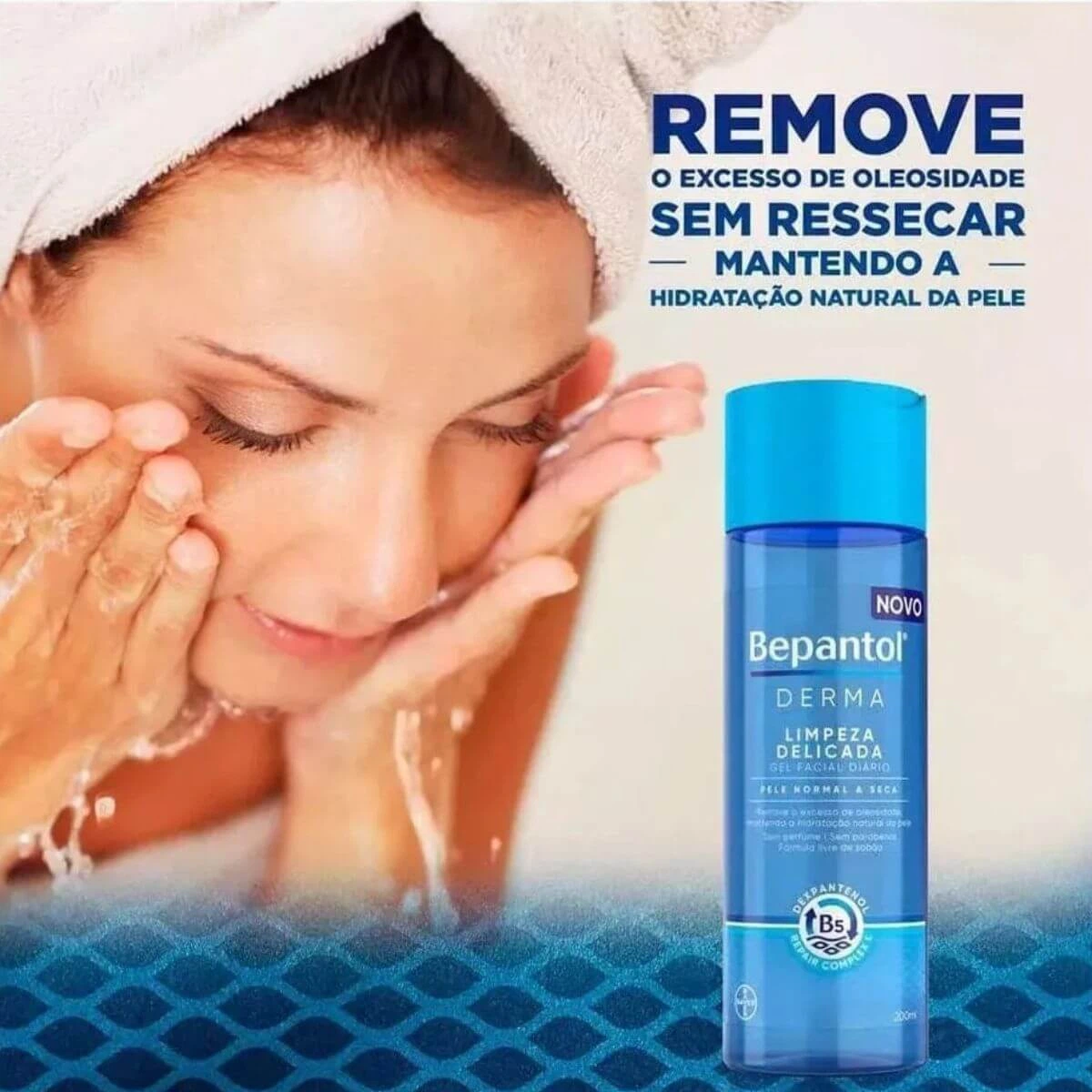 GEL DE LIMPEZA FACIAL BEPANTOL DERMA 200ML — imagem 2 | Farmácia Resyla