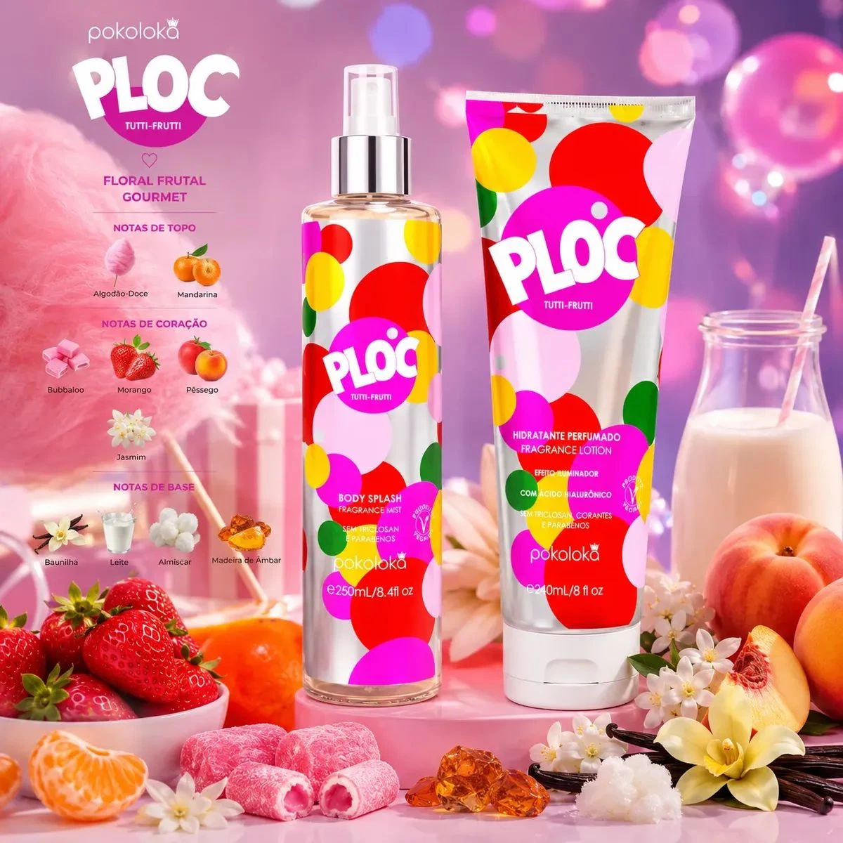 KIT POKOLOKA PLOC BODY SPLASH E HIDRATANTE CORPORAL — imagem 3 | Farmácia Resyla