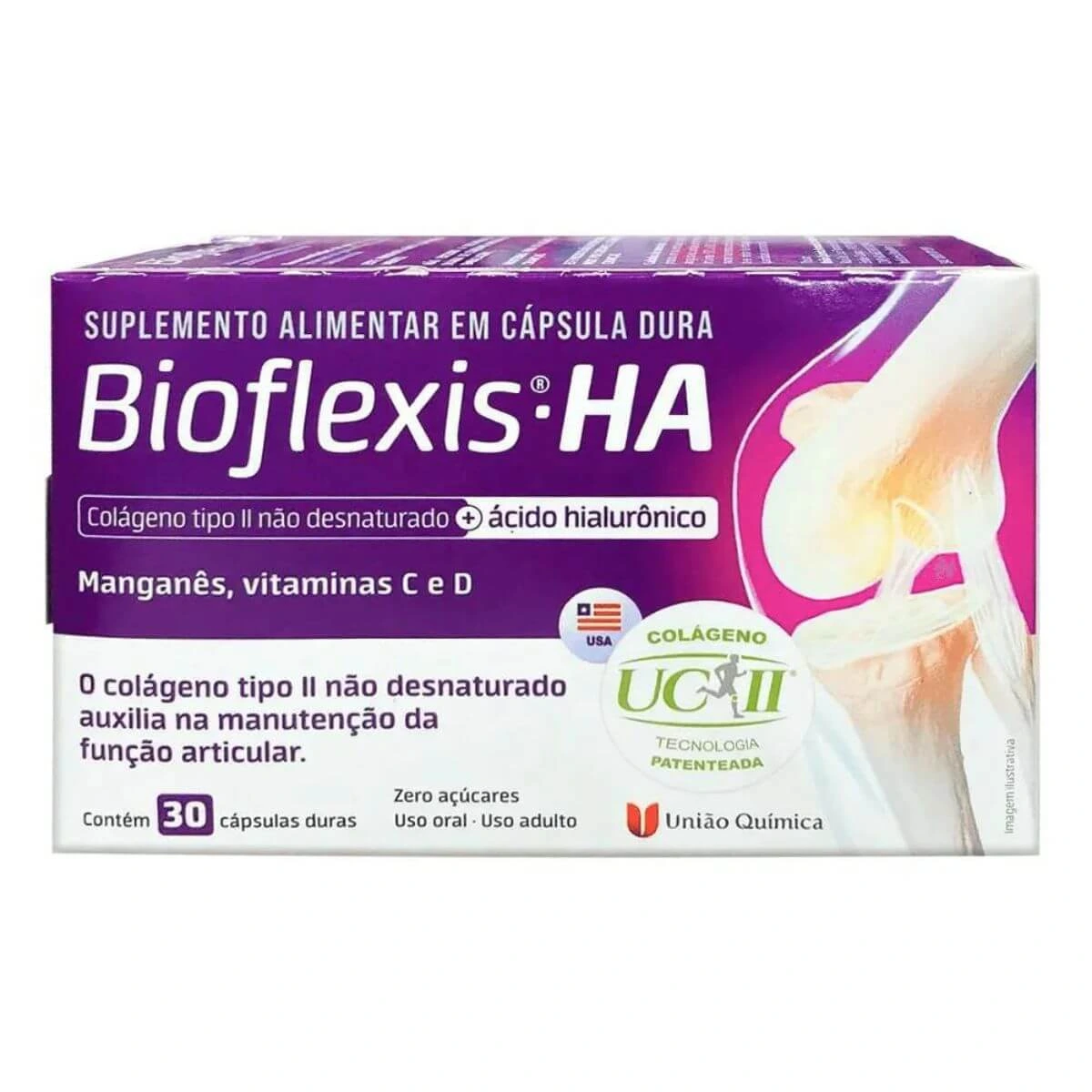 BIOFLEXIS HA 30CAPS - UNIÃO QUIMICA — imagem 3 | Farmácia Resyla