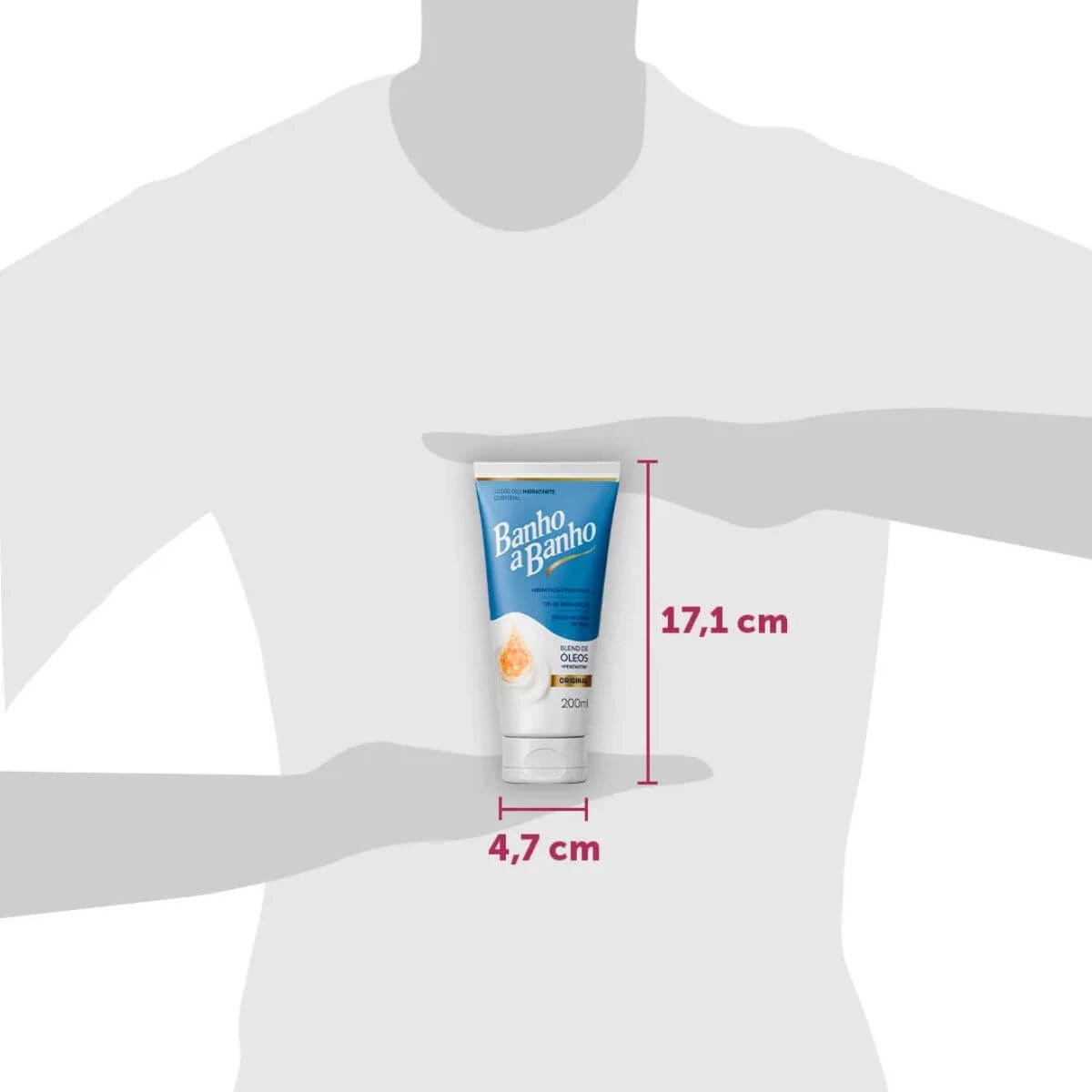 LOÇÃO HIDRATANTE BANHO A BANHO ORIGINAL 200ML — imagem 3 | Farmácia Resyla
