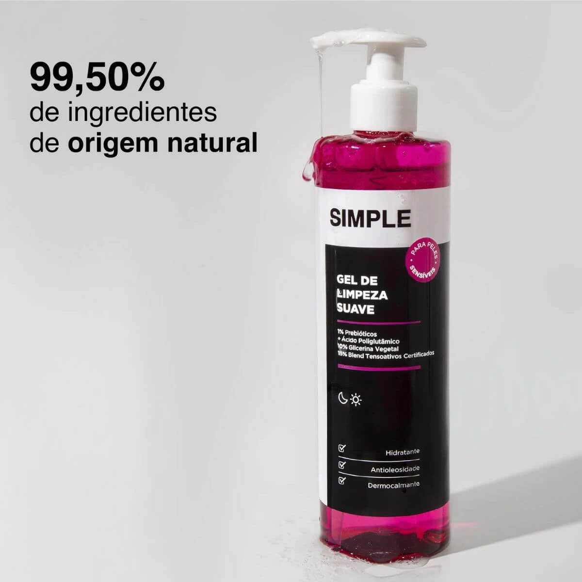 GEL DE LIMPEZA SUAVE SIMPLE 350G — imagem 2 | Farmácia Resyla