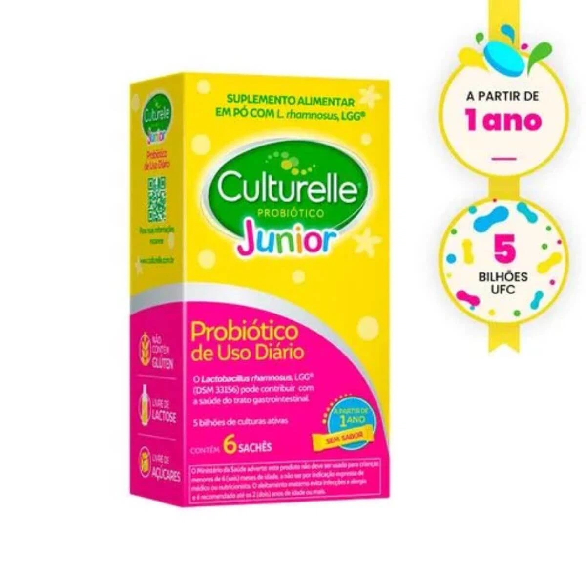 CULTURELLE PROBIOT JR 6 SACHÊS - CELLERA — imagem 3 | Farmácia Resyla