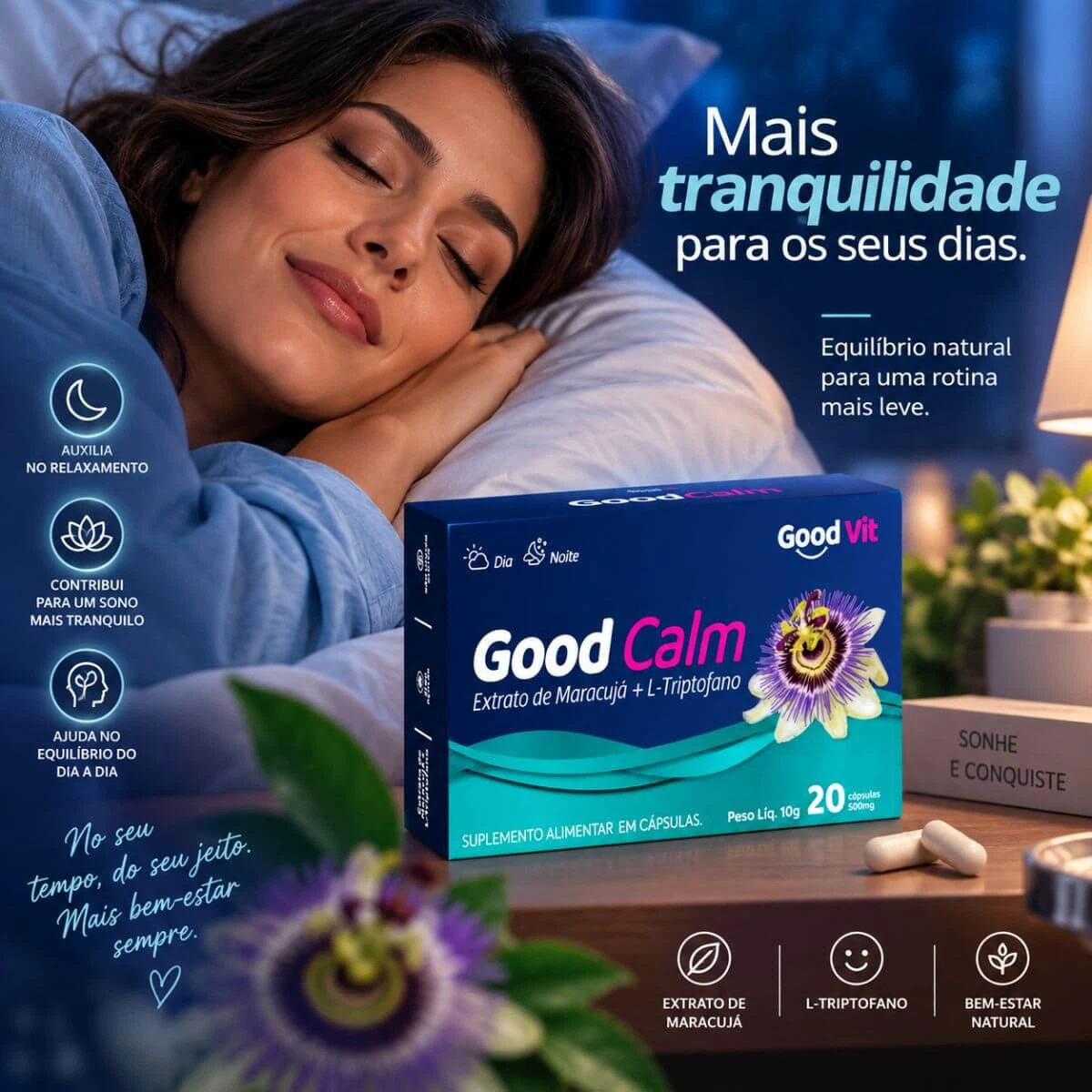 CALM 20CAPS - GOOD VIT — imagem 3 | Farmácia Resyla