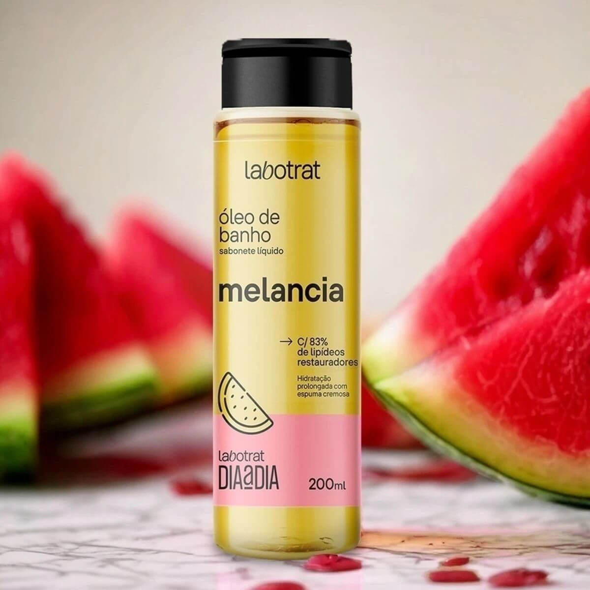 ÓLEO DE BANHO SABONETE LABOTRAT MELÂNCIA 200ML — imagem 3 | Farmácia Resyla
