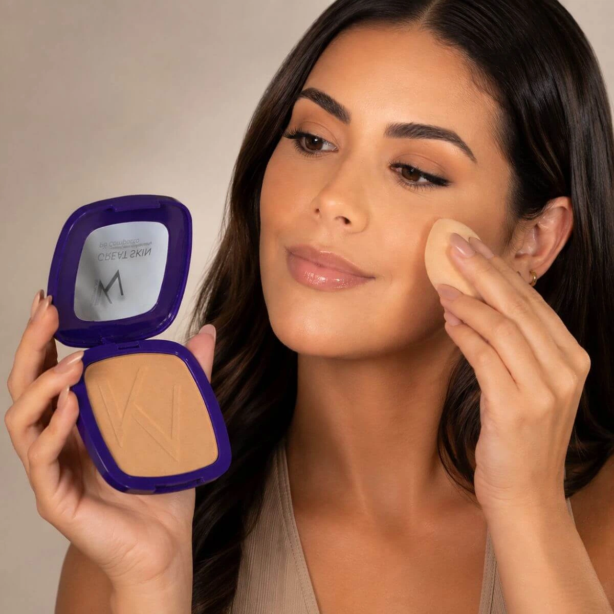 PÓ COMPACTO KV MAKEUP GREAT SKIN UMBER 10G — imagem 4 | Farmácia Resyla