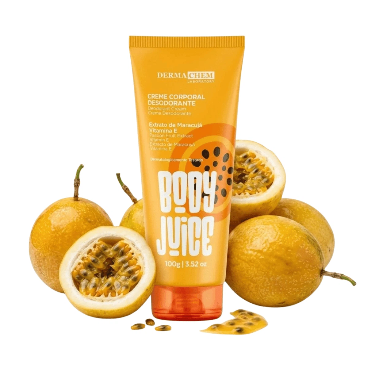 CREME HIDRATANTE BODY JUICE MARACUJA 100ML DERMACHEM — imagem 2 | Farmácia Resyla