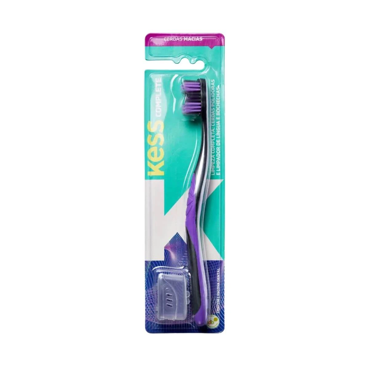 ESCOVA DE DENTE KESS COMPLETE MACIA — KESS | Farmácia Resyla
