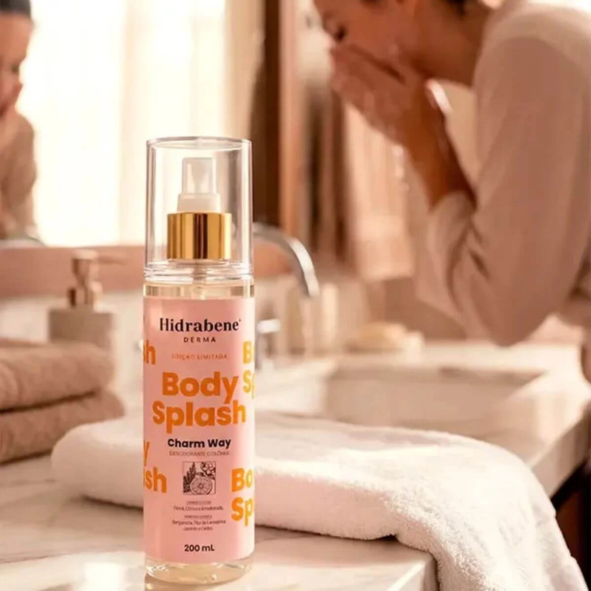 BODY SPLASH HIDRABENE CHARM WAY 200ML — imagem 3 | Farmácia Resyla
