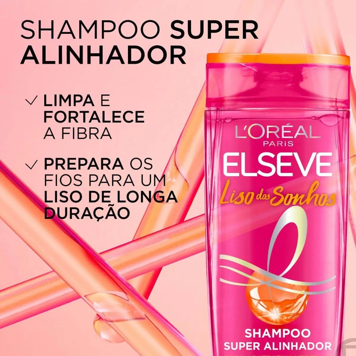 CONDICIONADOR ELSEVE LISO DOS SONHOS ALINHADOR 200ML — imagem 2 | Farmácia Resyla