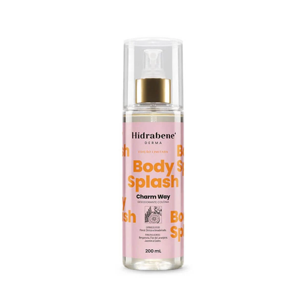 BODY SPLASH HIDRABENE CHARM WAY 200ML — Hidrabene | Farmácia Resyla