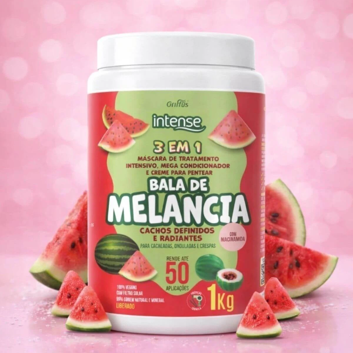 MASCARA GRIFFUS INTENSE MELANCIA 1KG — imagem 2 | Farmácia Resyla