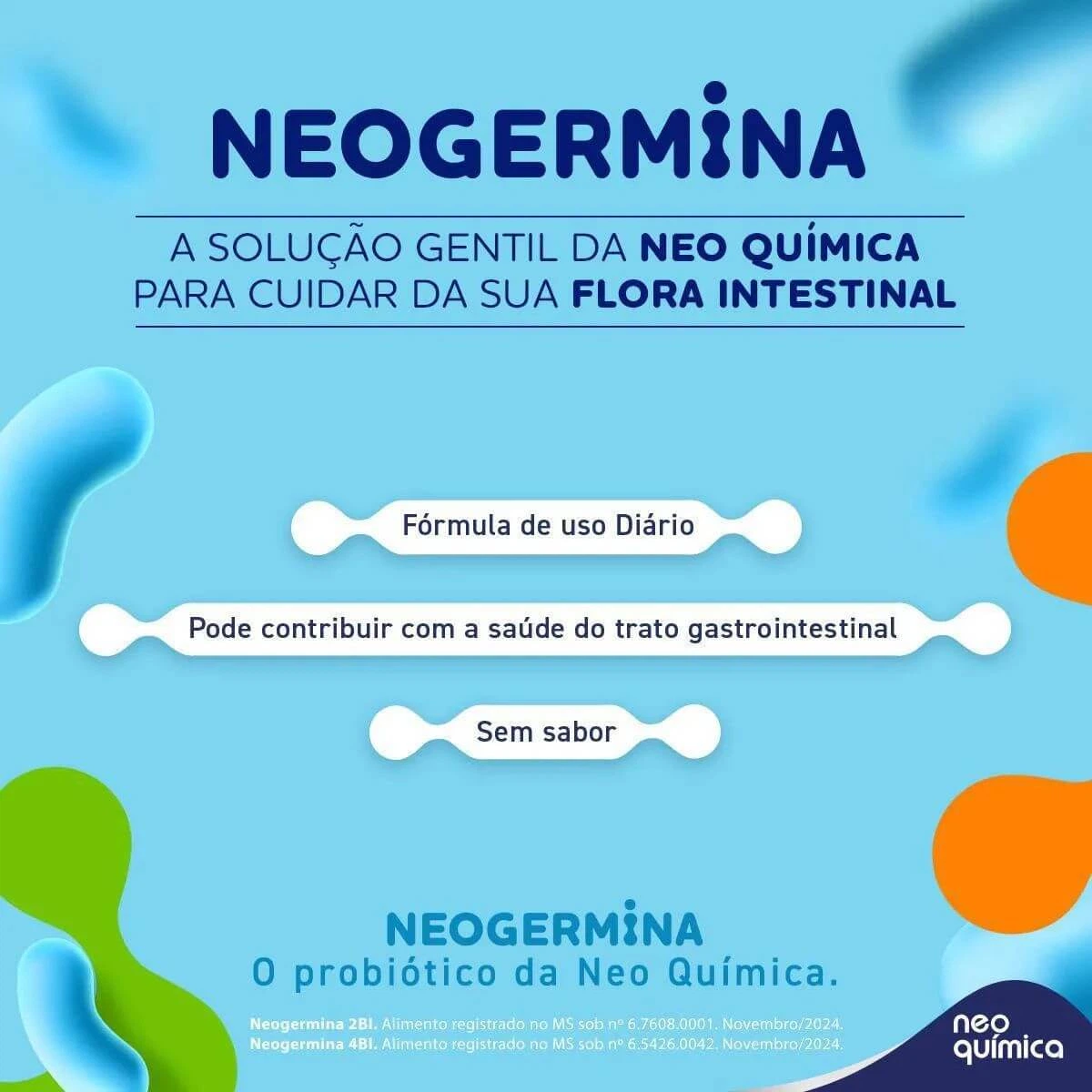 NEOGERMINA 10FLAC 5ML -  NEO QUIMICA — imagem 3 | Farmácia Resyla