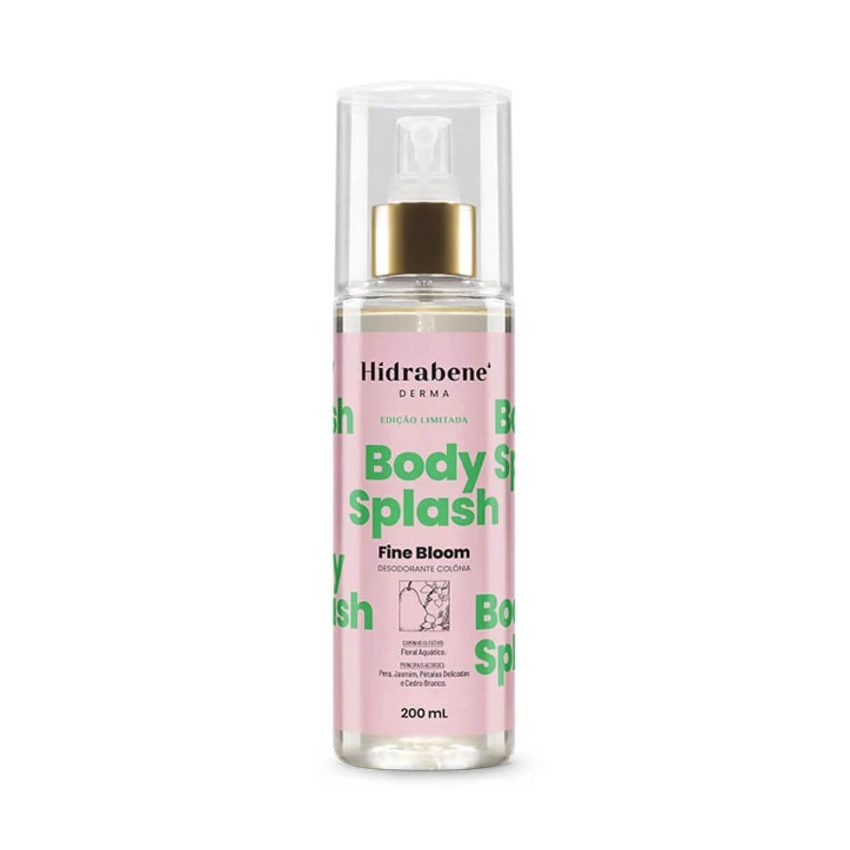 BODY SPLASH HIDRABENE FINE BLOOM 200ML — Hidrabene | Farmácia Resyla