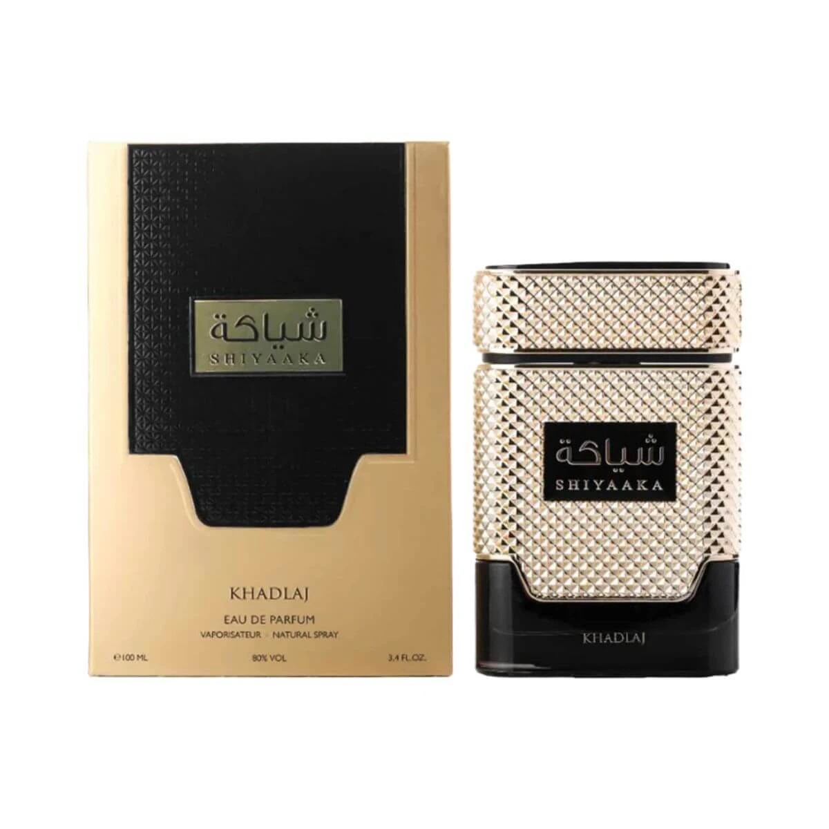 PERFUME SHIYAAKA GOLD KHADLAJ FEMININO 100ML — KHADLAJ | Farmácia Resyla