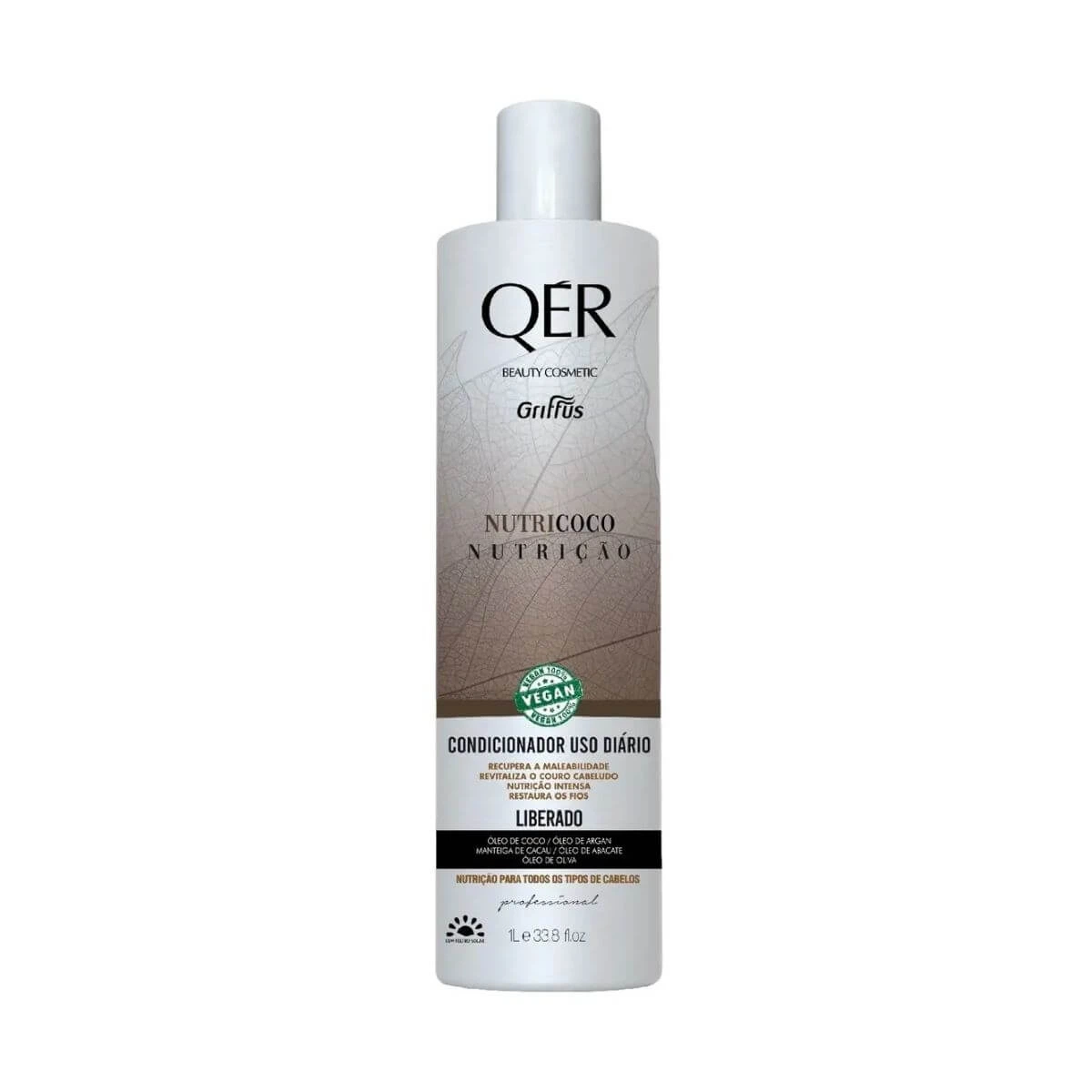 KIT GRIFFUS QER SHAMPOO+CONDICIONADOR NUTRI COCO 1L — imagem 3 | Farmácia Resyla