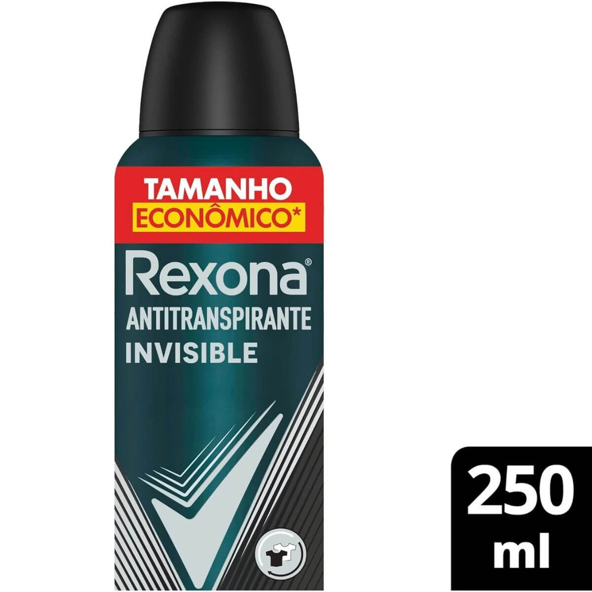 DESODORANTE ANTITRANSPIRANTE AEROSOL REXONA INVISIBLE MEN MASCULINO 250ML — imagem 3 | Farmácia Resyla