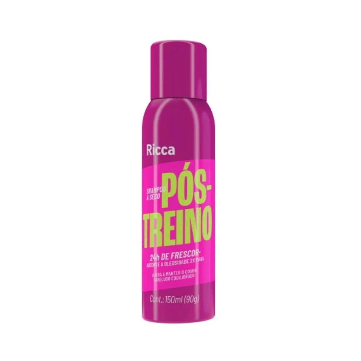 SHAMPOO A SECO POS-TREINO RICCA 150ML — Ricca | Farmácia Resyla