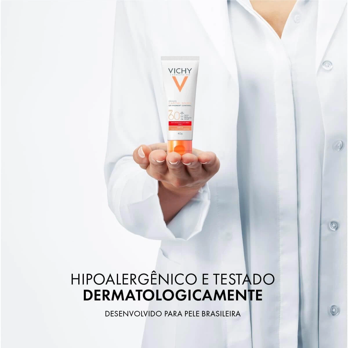 PROTETOR SOLAR VICHY UV-PIGMENT CONTROL FPS60 COR 3.0 40G — imagem 3 | Farmácia Resyla