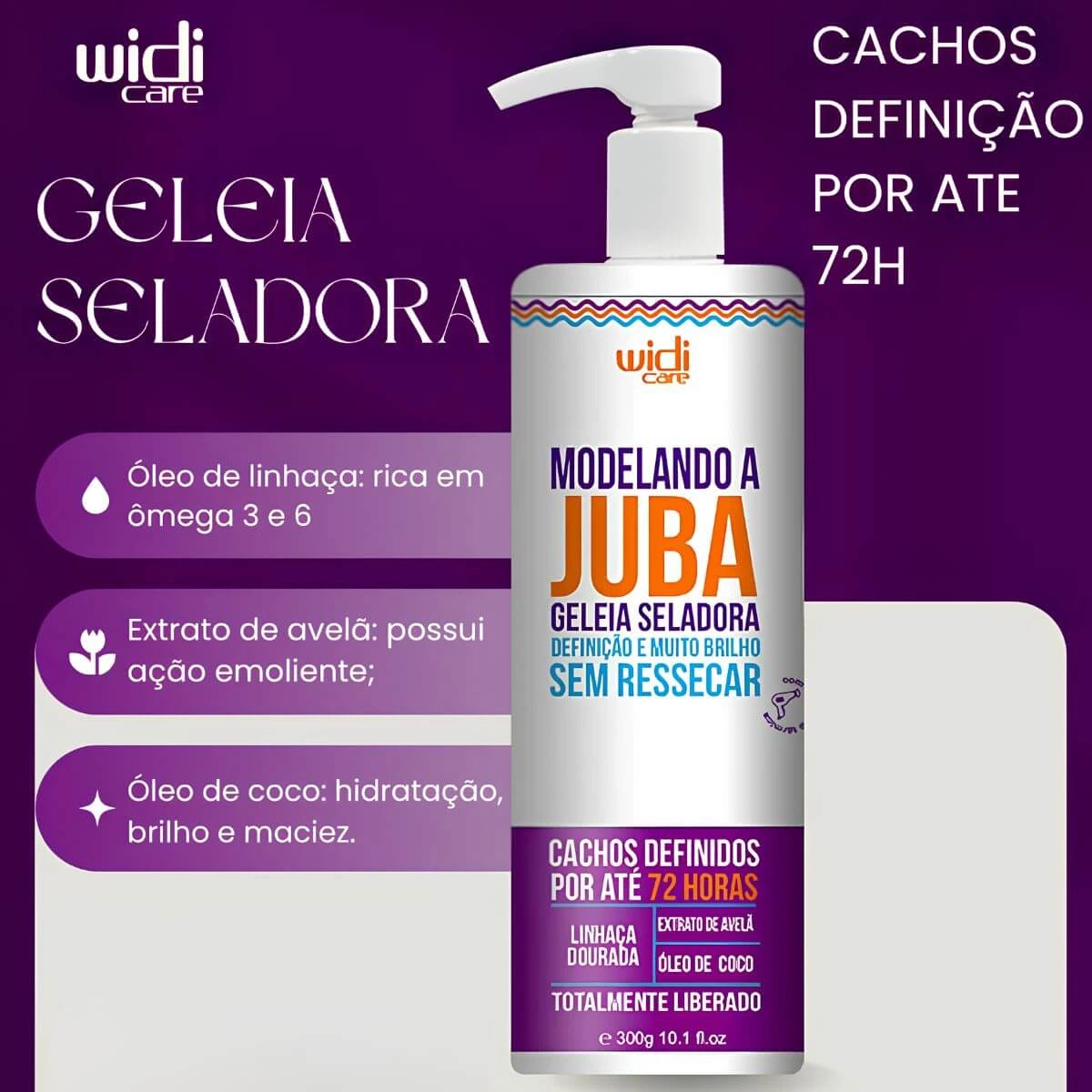 GELEIA WIDI CARE JUBA MODELANDO 300G — imagem 5 | Farmácia Resyla