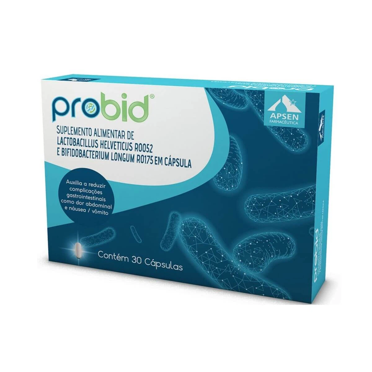 PROBIÓTICO PROBID 30 CÁPSULAS - APSEN — Aspen Pharma | Farmácia Resyla