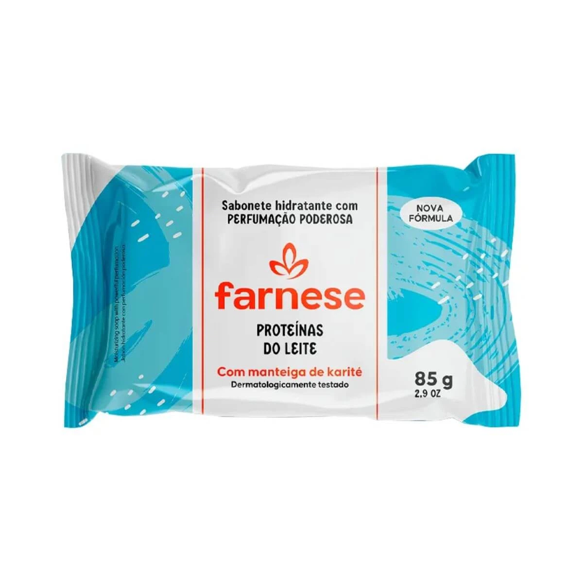 SABONETE EM BARRA FARNESE PROTEÍNAS LEITE 85G — Farnese | Farmácia Resyla