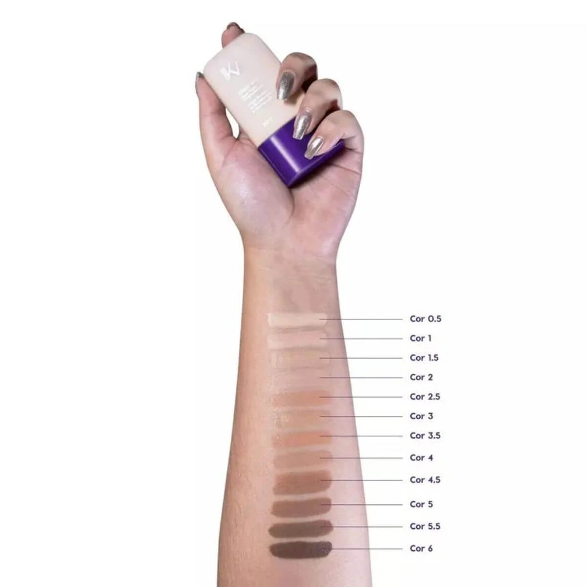 BASE FLUIDA KV MAKEUP GREAT SKIN COR 2.5 30ML — imagem 2 | Farmácia Resyla