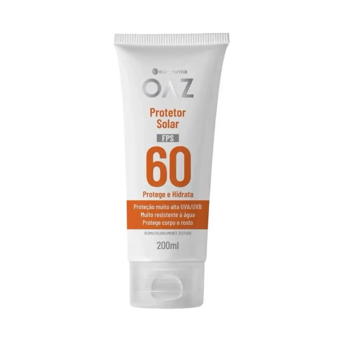 PROTETOR SOLAR OAZ CORPO E ROSTO FPS60 200ML — OAZ | Farmácia Resyla