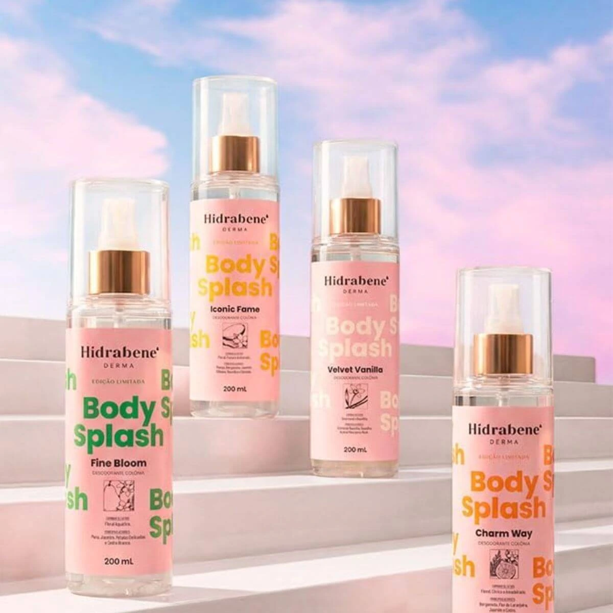 BODY SPLASH HIDRABENE ICONIC FAME 200ML — imagem 3 | Farmácia Resyla