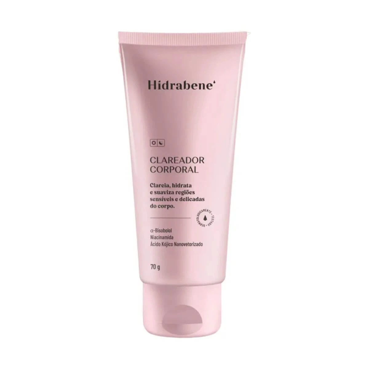 CREME HIDRABENE CLAREADOR CORPORAL 70G — Hidrabene | Farmácia Resyla