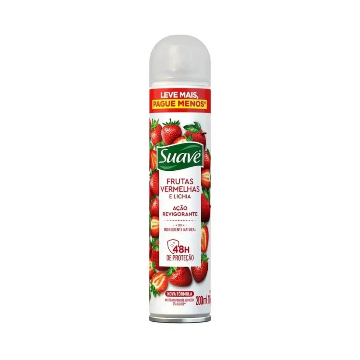DESODORANTE SUAVE AERO FRUTAS VERMELHAS 200ML — Suave | Farmácia Resyla