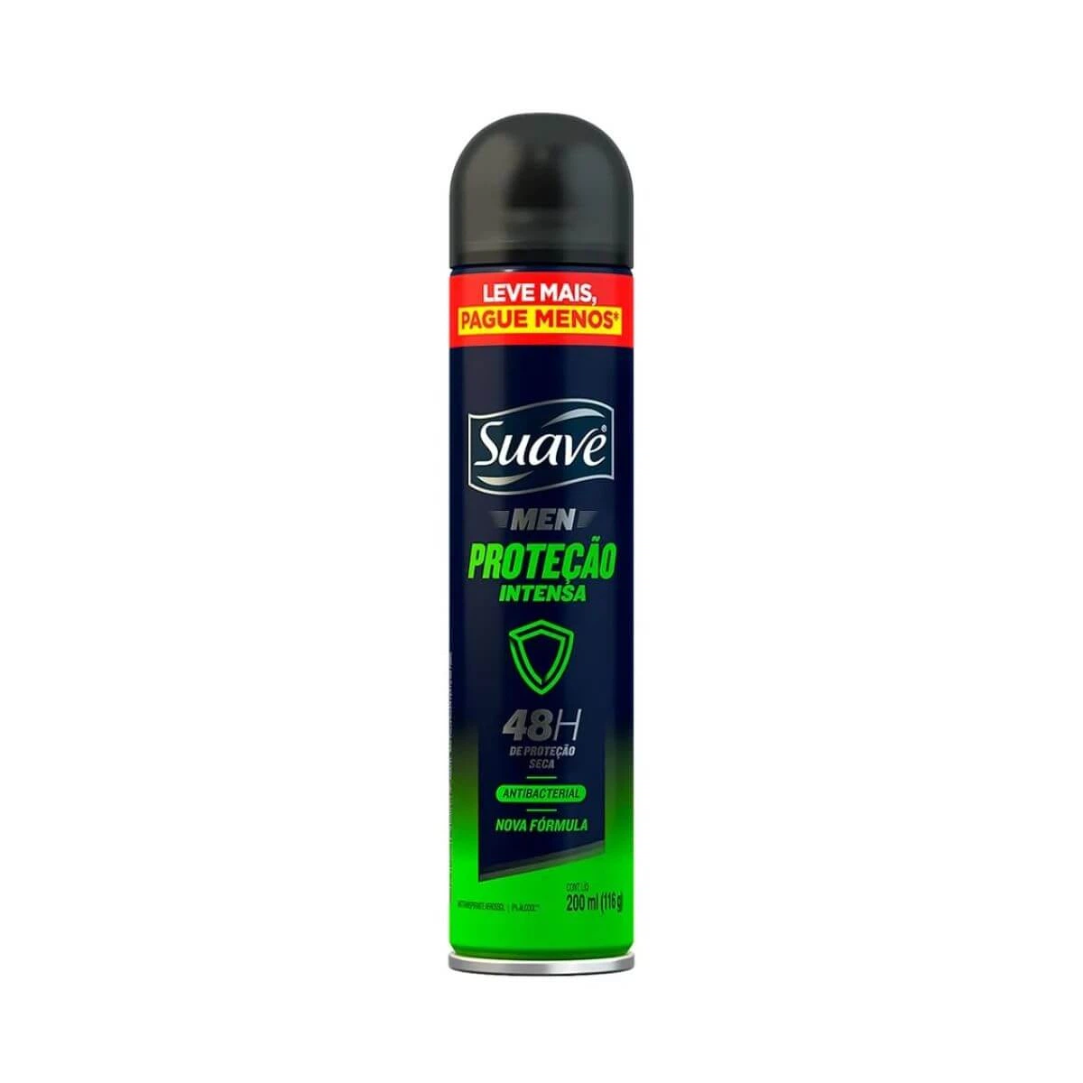 DESODORANTE SUAVE AERO MEN PROTEÇÃO INTENSA 200ML — Suave | Farmácia Resyla