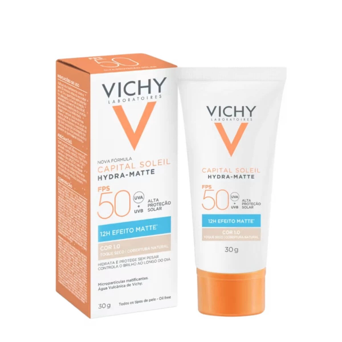 PROTETOR SOLAR VICHY HYDRA MATTE 1.0 FPS50 30G — imagem 5 | Farmácia Resyla