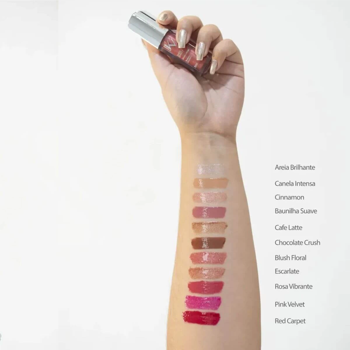 GLOSS LABIAL KV MAKEUP SHINE EFFECT ROSA VIBRANTE 5ML — imagem 3 | Farmácia Resyla