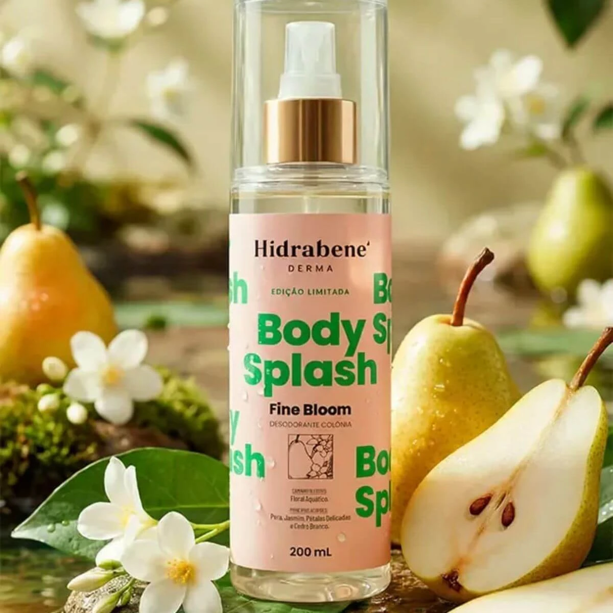 BODY SPLASH HIDRABENE FINE BLOOM 200ML — imagem 3 | Farmácia Resyla