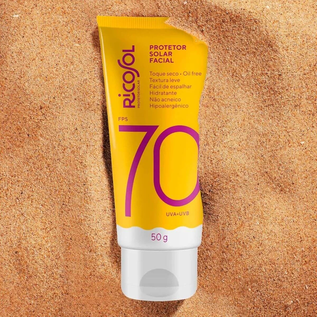 PROTETOR SOLAR FACIAL RICOSOL FPS70 50G — imagem 4 | Farmácia Resyla