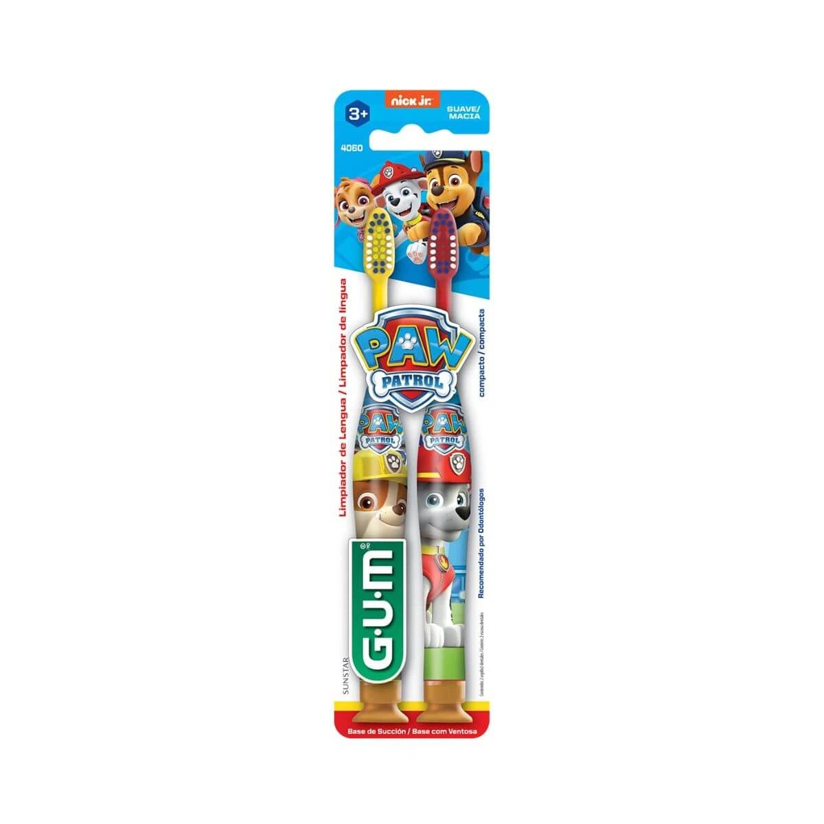 ESCOVA DE DENTE GUM PATRULHA CANINA C/ 2UN — G.U.M | Farmácia Resyla