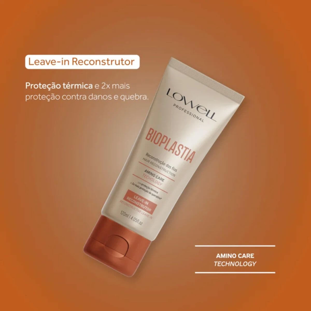 LEAVE-IN LOWELL RECONSTRUTOR BIOPLASTIA 120ML — imagem 3 | Farmácia Resyla