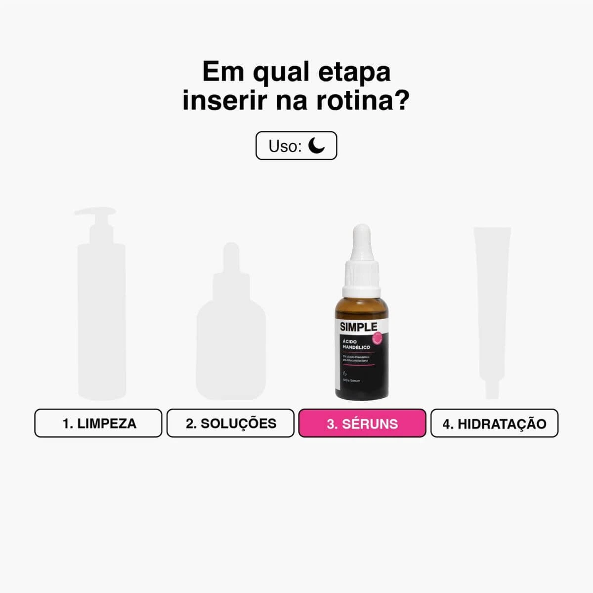 SERUM ULTRA SIMPLE ACIDO MANDELICO 30ML — imagem 4 | Farmácia Resyla